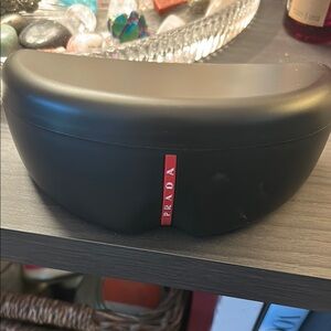 Prada Black VR Accessory Case Sleek Durable Design